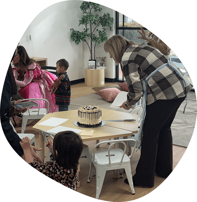 Group time with children and educators